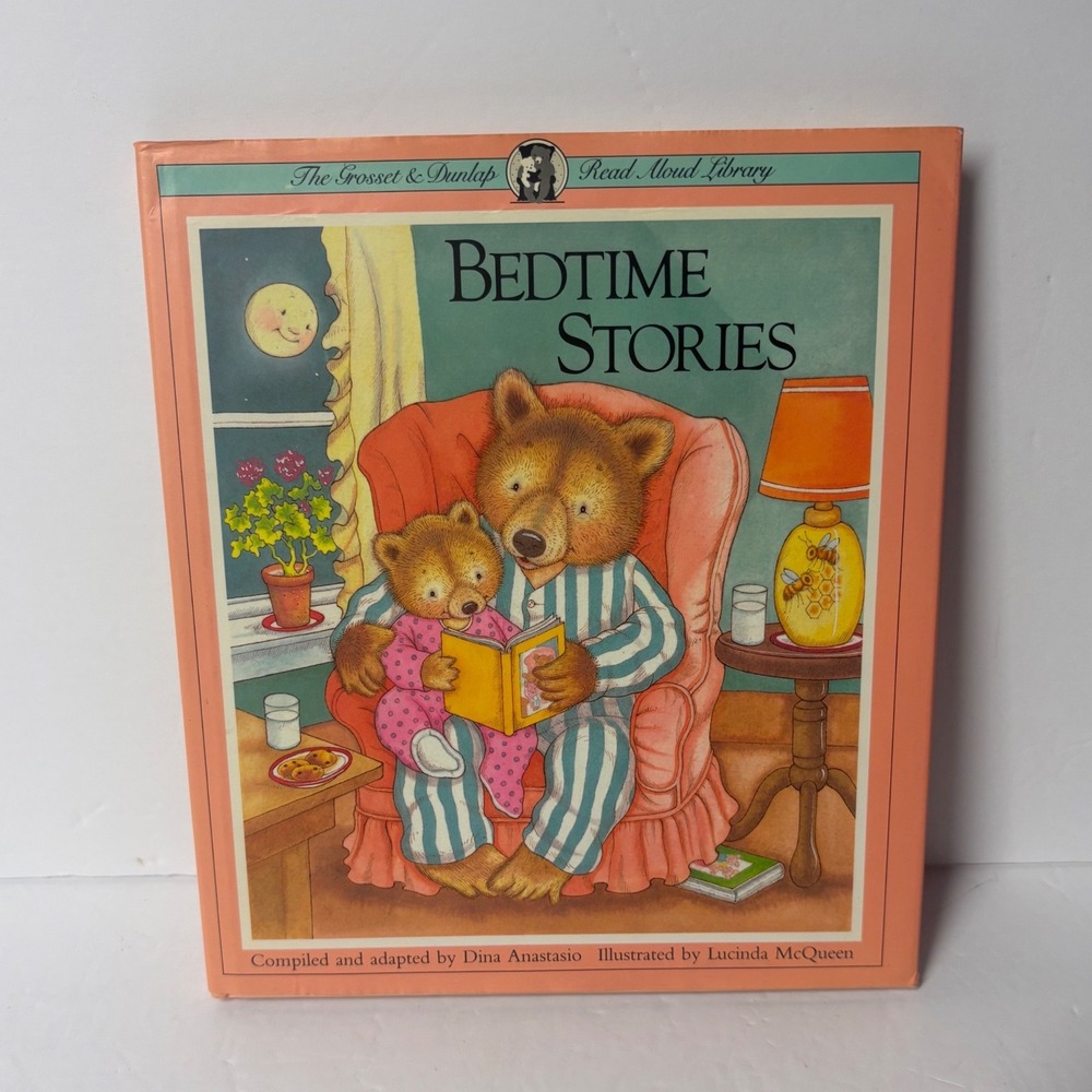 Vintage Bedtime Stories Grosset & Dunlap Read Aloud Library 1987 Hardcover